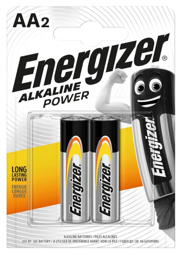 Батарейка Energizer Alkaline Power AA, 2 шт