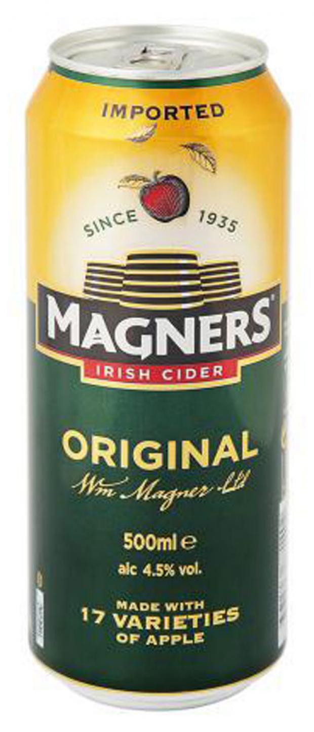 фото Сидр magners original яблочный газированный полусладкий светлый фильтрованный 4,5%, 500 мл