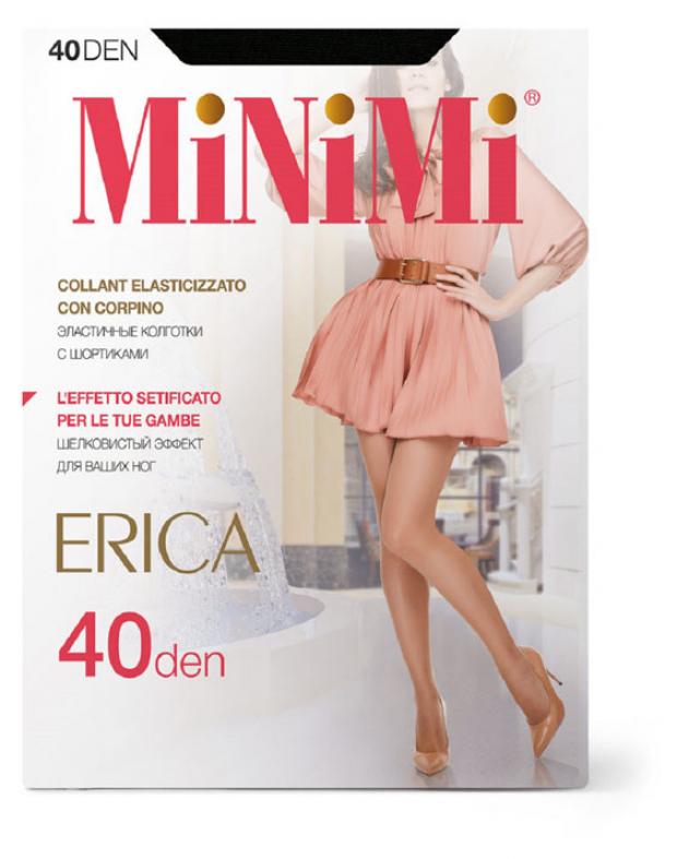 

Колготки женские MiNiMi ERICA 40 nero, размер 5