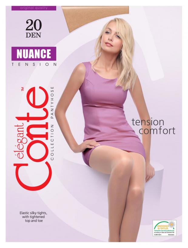 

Колготки женские Conte Elegant Elegant NUANCE 20 bronz, размер 2