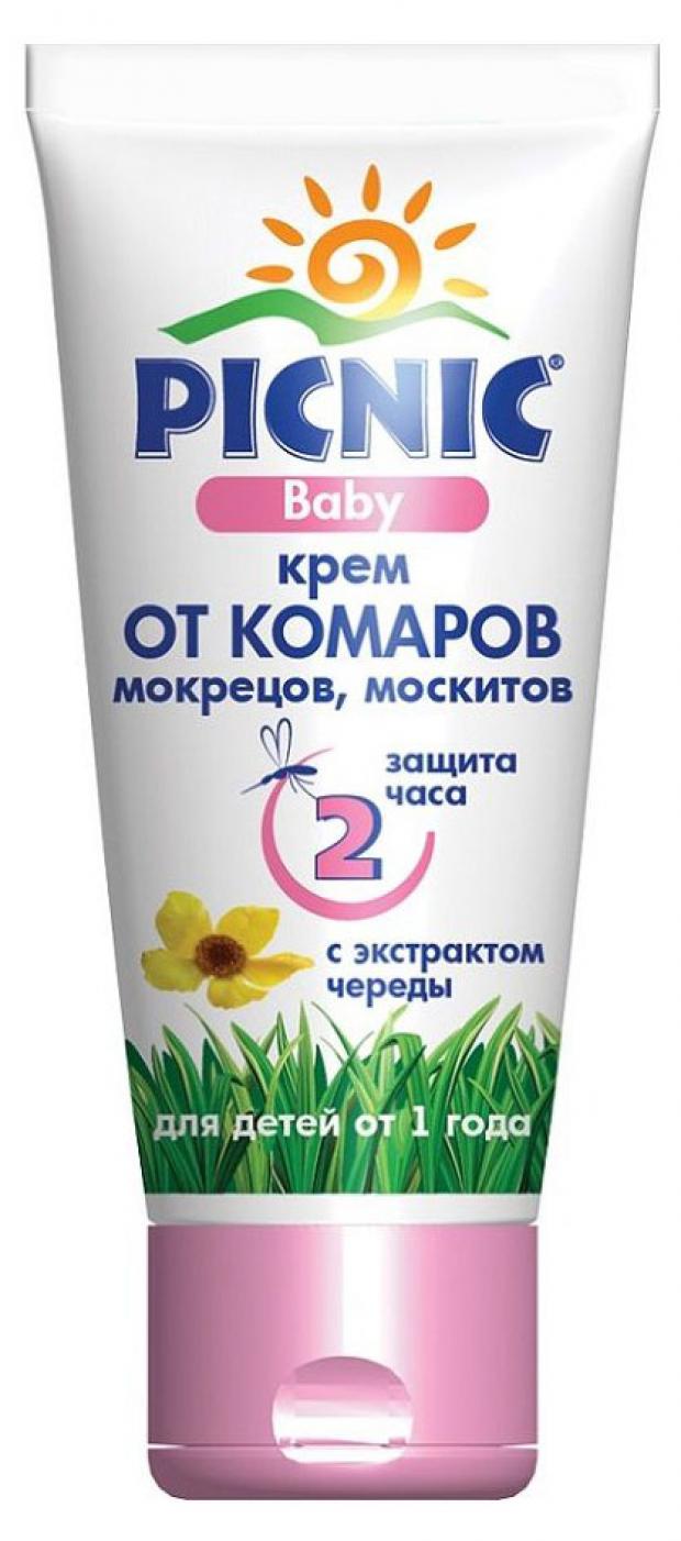 Крем от комаров детский Picnic Baby с 1 года 40 мл 73₽