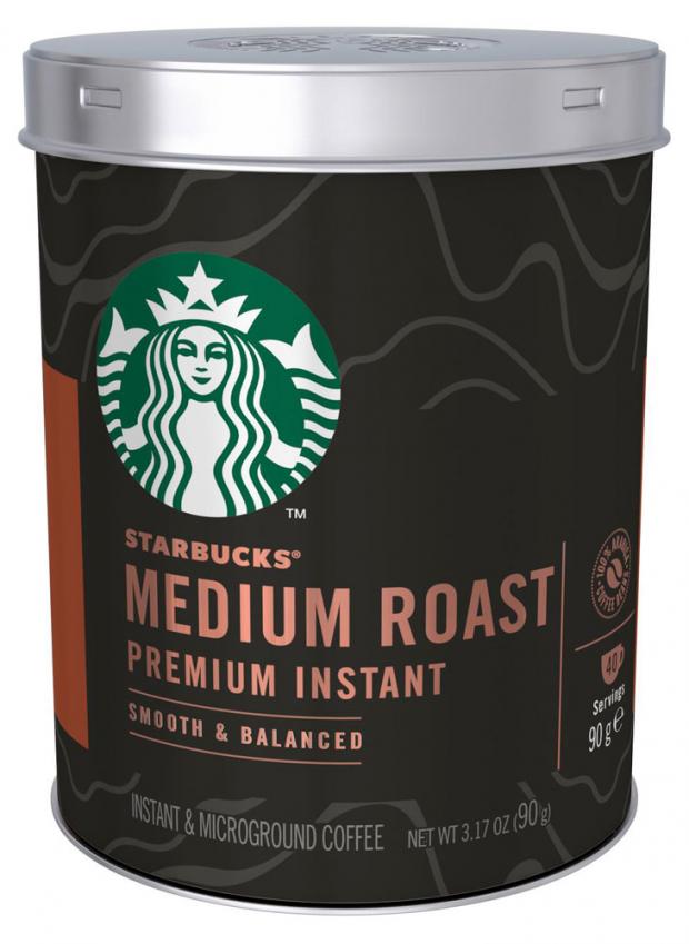 

Кофе Starbucks Premium Instant Medium Roast натуральный растворимый, 90 г