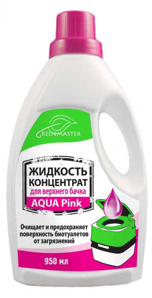 фото Жидкость-концентрат для верхнего бачка greenmaster pink, 950 мл