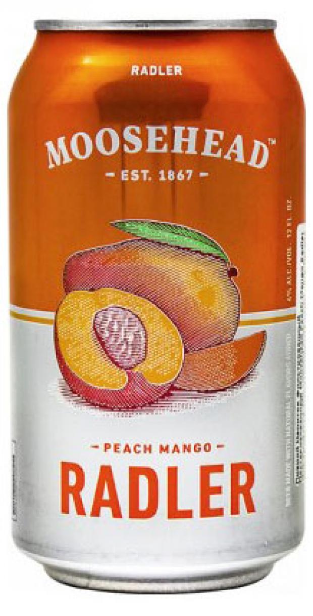 фото Пиво moosehead peach mango radler светлое фильтрованное 4%, 355 мл