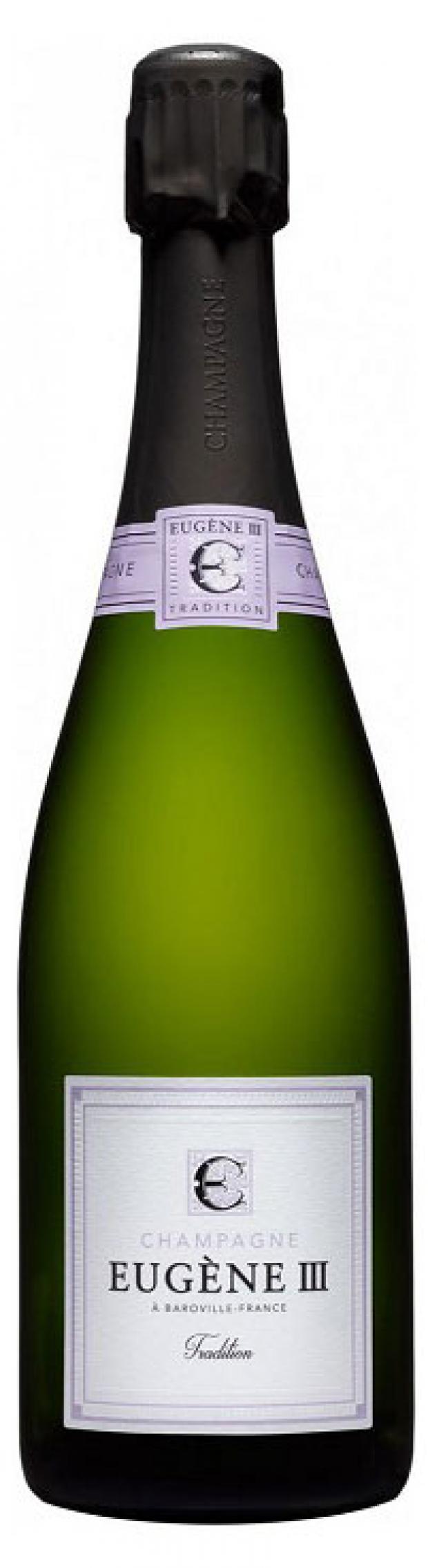 фото Шампанское region de baroville eugene iii tradition brut белое франция, 0,75 л