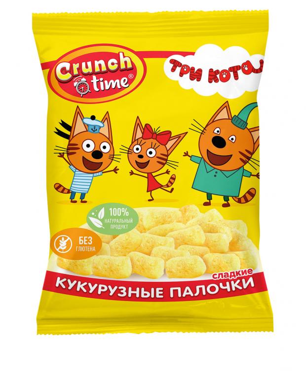 Палочки кукурузные CrunchTime сладкие, 75 г