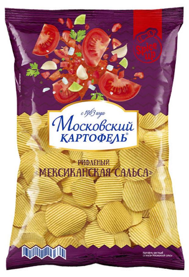 

Чипсы «Московский картофель» рифленый со вкусом Мексиканской сальсы, 150г