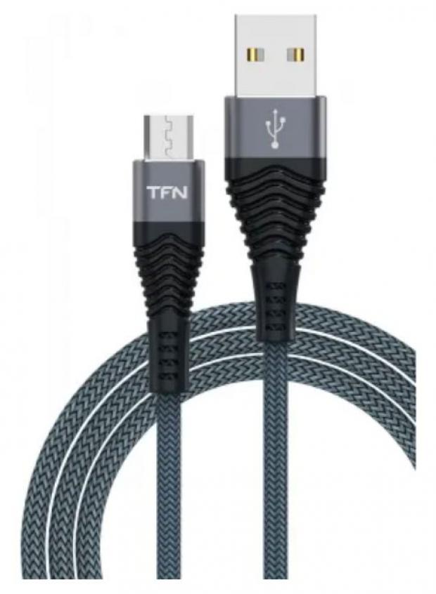 фото Кабель tfn forza usb – micro usb графит, 1 м