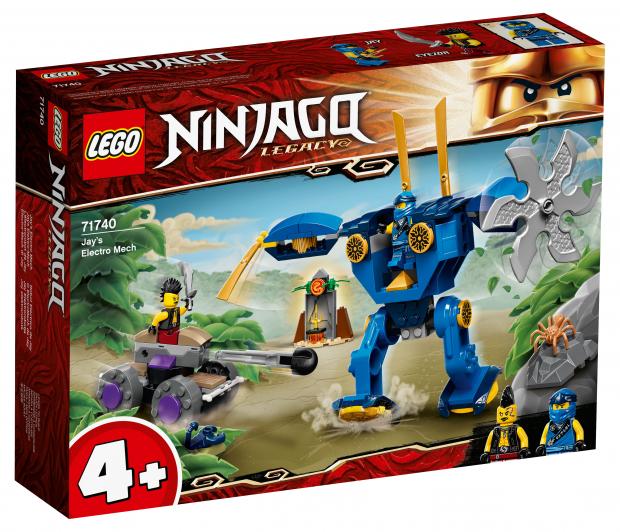 

Констурктор LEGO Ninjago 71740 Электрический робот Джея