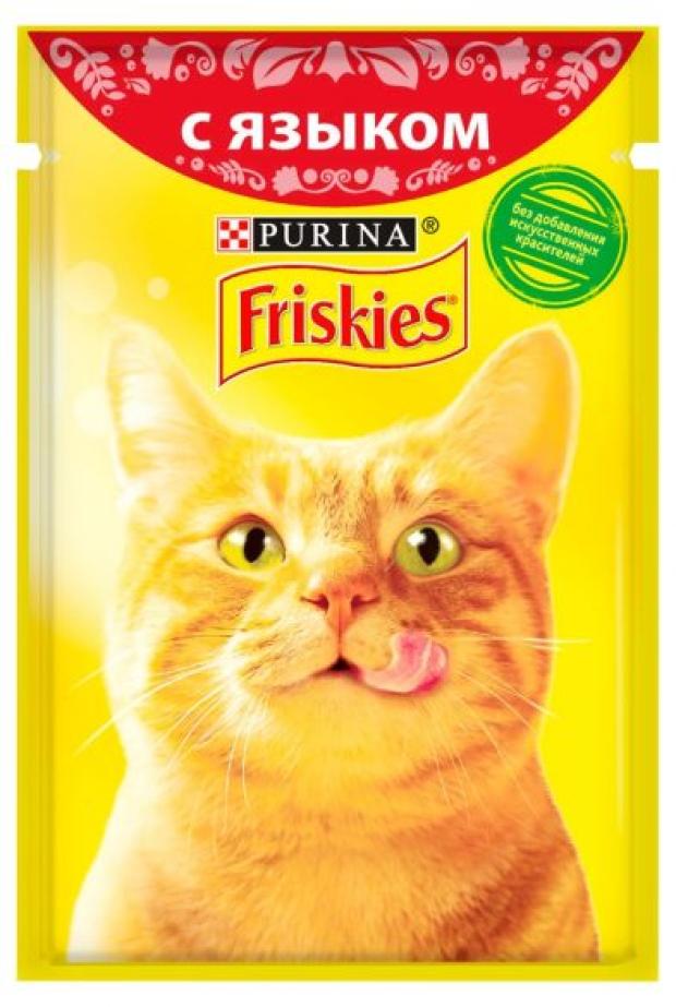 фото Корм для кошек friskies язык, 85 г