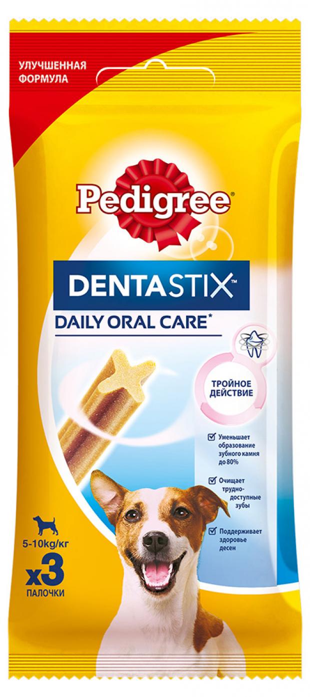 фото Лакомство для собак мелких пород pedigree dentastix, 45 г