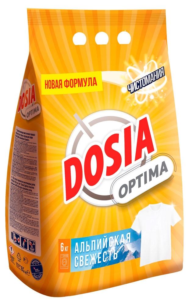 фото Стиральный порошок dosia optima альпийская свежесть, 6 кг