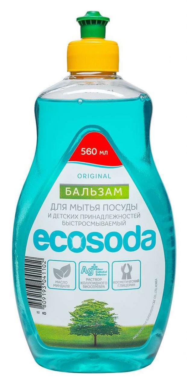 фото Бальзам для мытья посуды mama ultimate eco soda, 560 мл