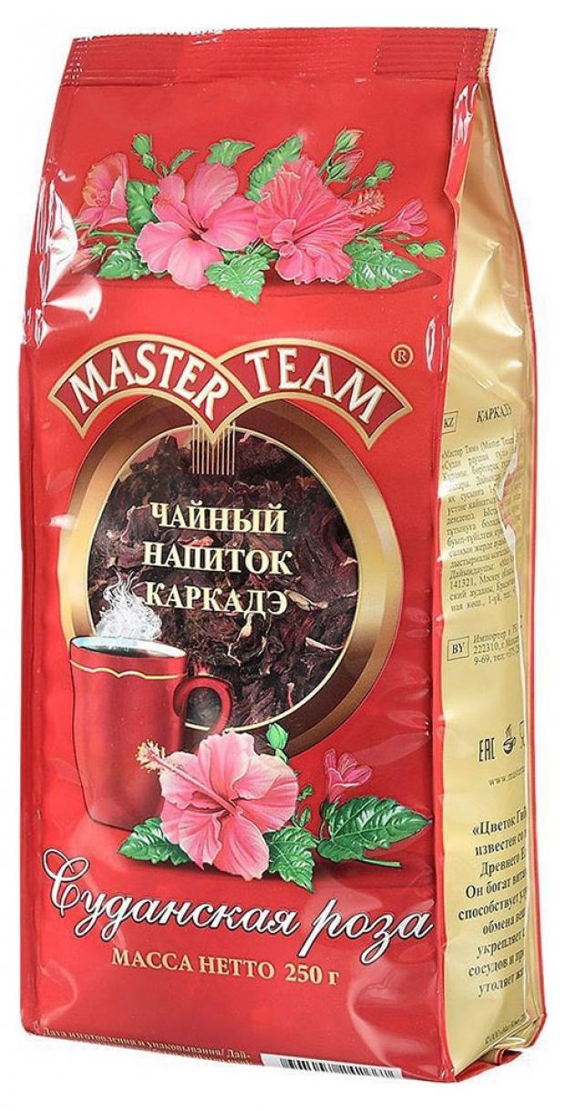 фото Чайный напиток master team суданская роза каркаде листовой, 250 г