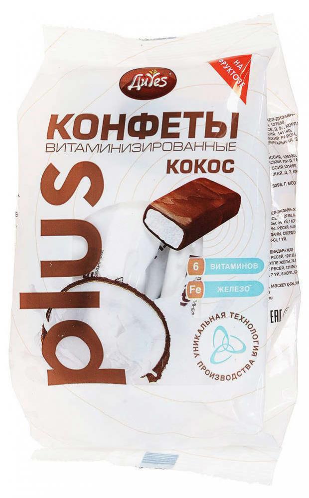 Конфеты ДиYes кокосовые на фруктозе, 200 г