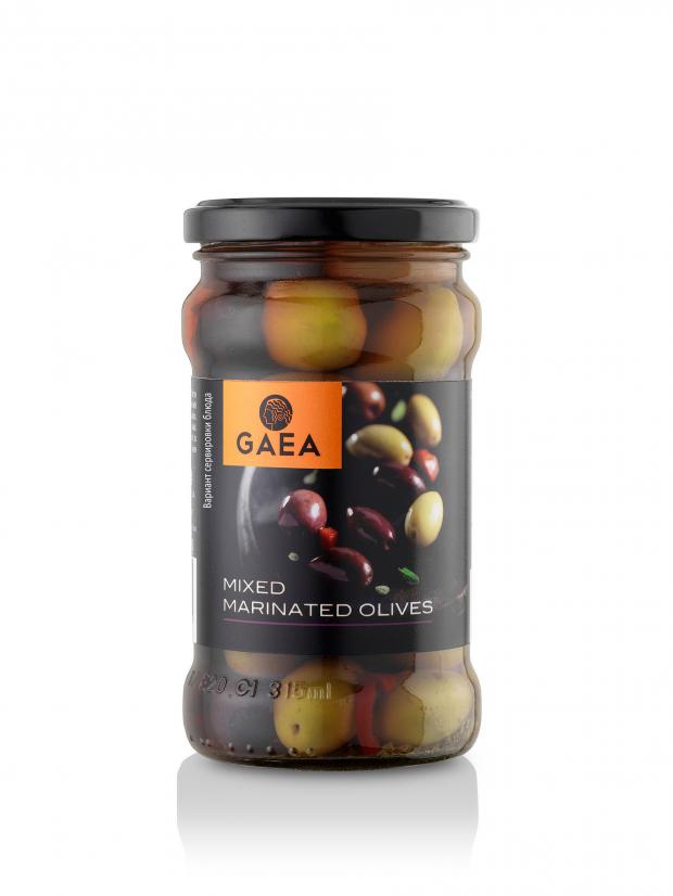 

Оливки GAEA Kalamata ассорти, 300 г