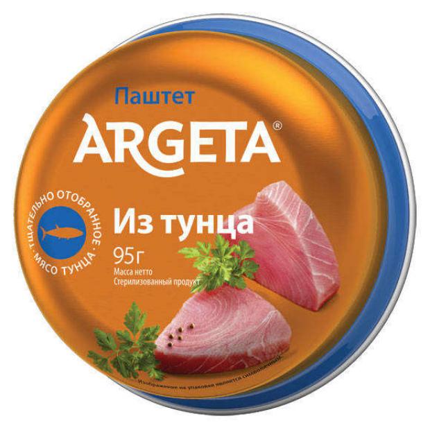 фото Паштет argeta из тунца, 95 г