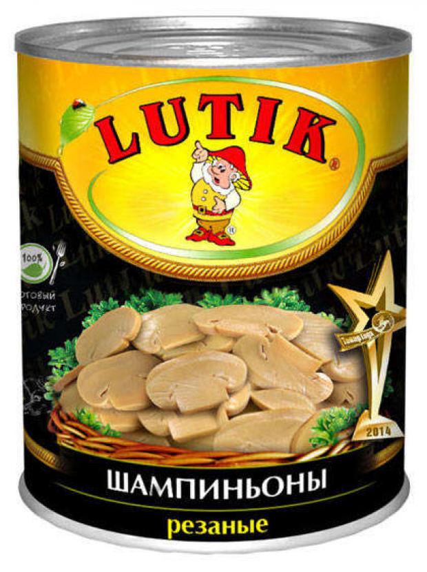 фото Шампиньоны lutik резаные, 850 мл