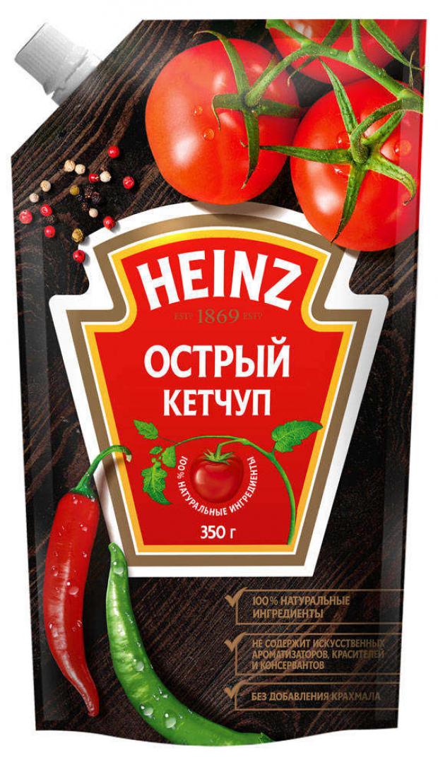 фото Кетчуп томатный heinz острый, 350 г