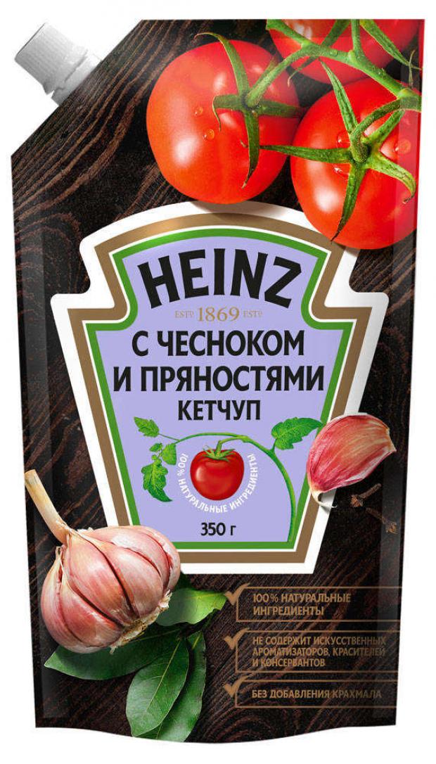 фото Кетчуп томатный heinz чеснок и пряности, 350 г