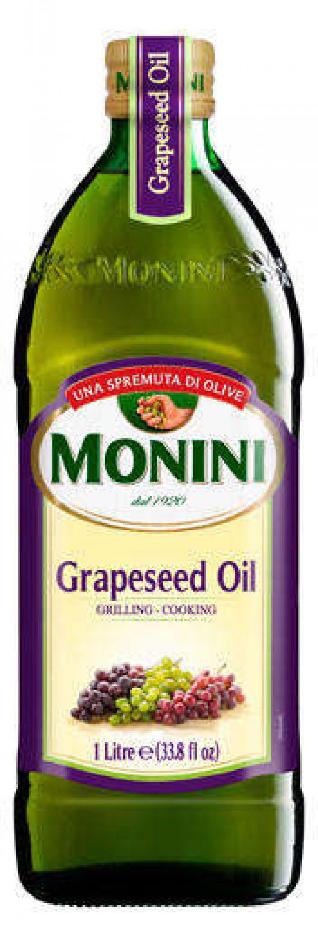 фото Масло виноградной косточки monini grapeseed oil рафинированное, 1 л