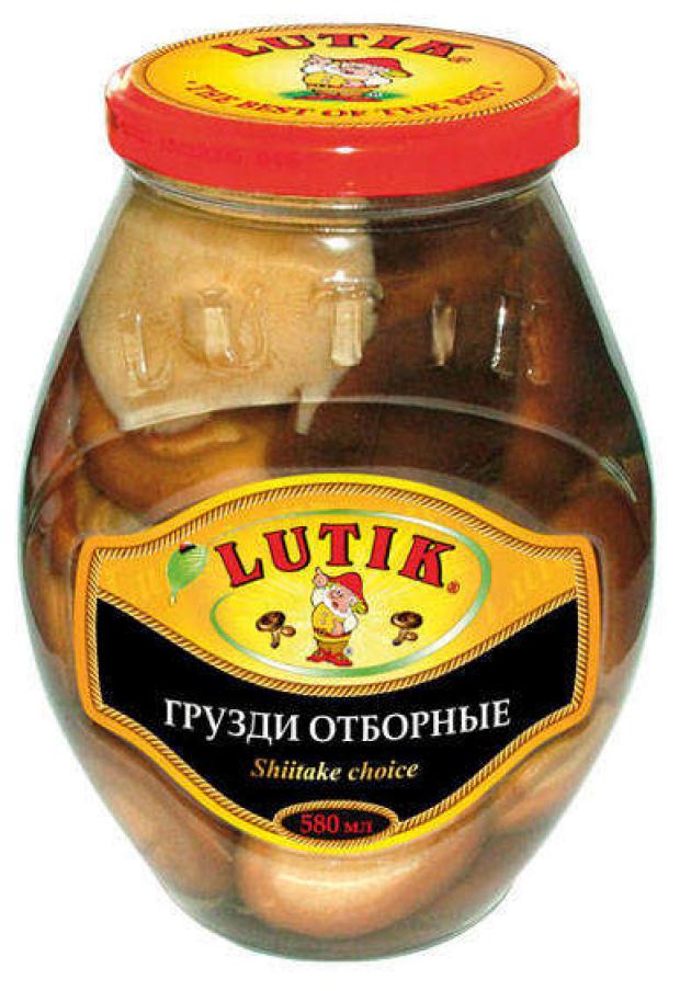 

Грузди маринованные Lutik отборные, 580 мл