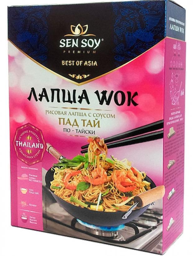 фото Лапша рисовая sen soy premium с соусом pad thai и кунжутом, 235 г