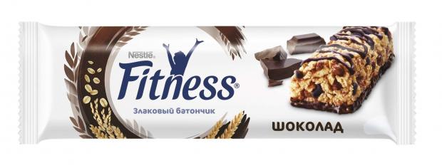 фото Батончик злаковый fitness шоколад, 23,5 г