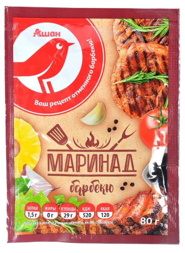 Маринад для барбекю АШАН, 80 г