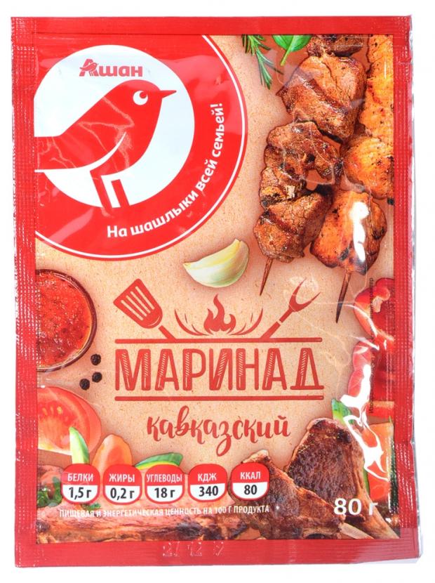 фото Маринад auchan красная птица кавказский, 80 г