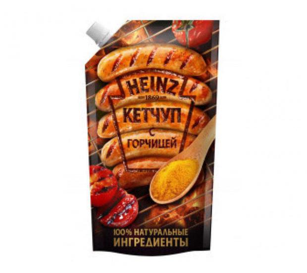 фото Кетчуп томатный heinz с горчицей, 350 г