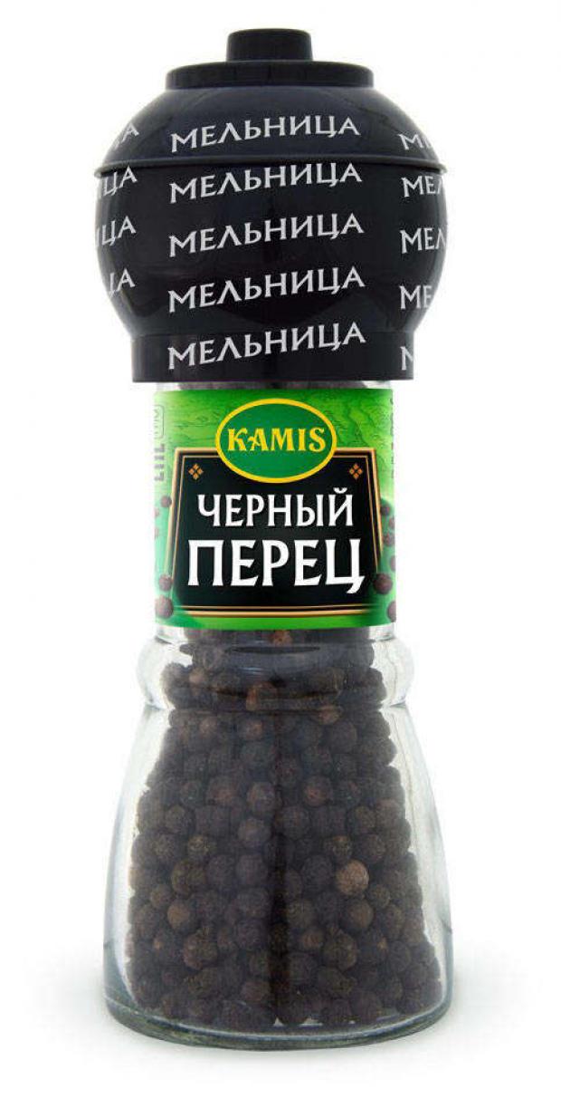 

Перец черный Kamis мельница, 42 г