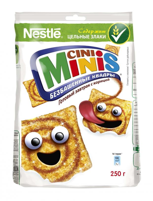 фото Готовый завтрак cini minis c корицей, 250 г