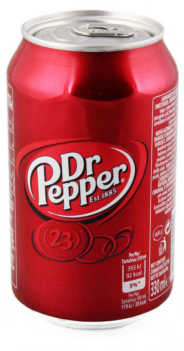 Напиток сильногазированный DrPepper 330 мл 64₽