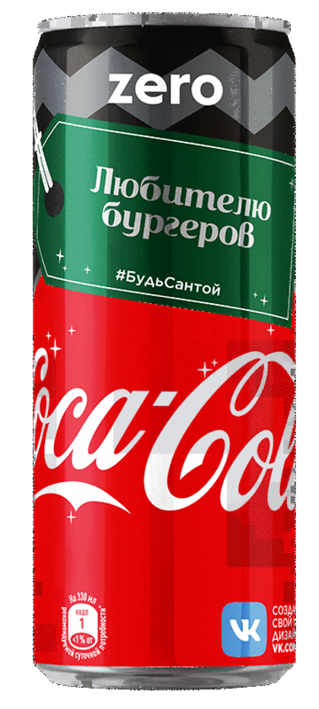 фото Напиток сильногазированный coca-cola zero, 330 мл