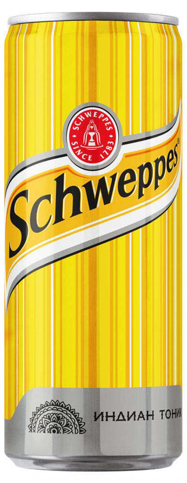 фото Напиток сильногазированный schweppes индиан тоник, 330 мл