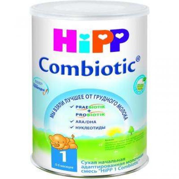 

Смесь сухая молочная Hipp 1 Combiotic с рождения, 800 г