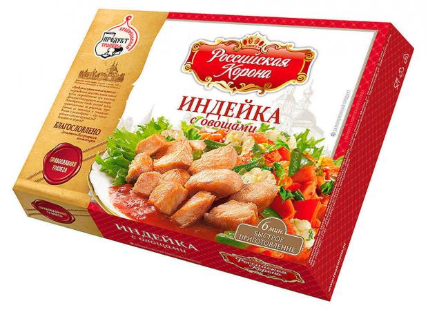 Индейка с овощами «Российская Корона», 300 г