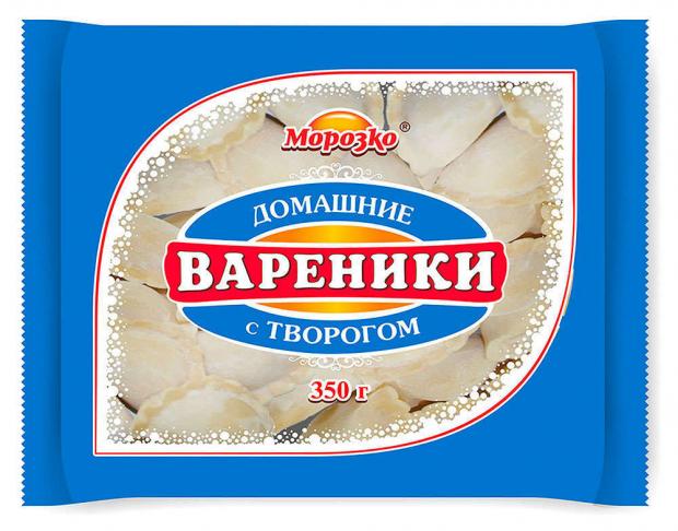 Вареники «Морозко» Домашние с творогом, 350 г