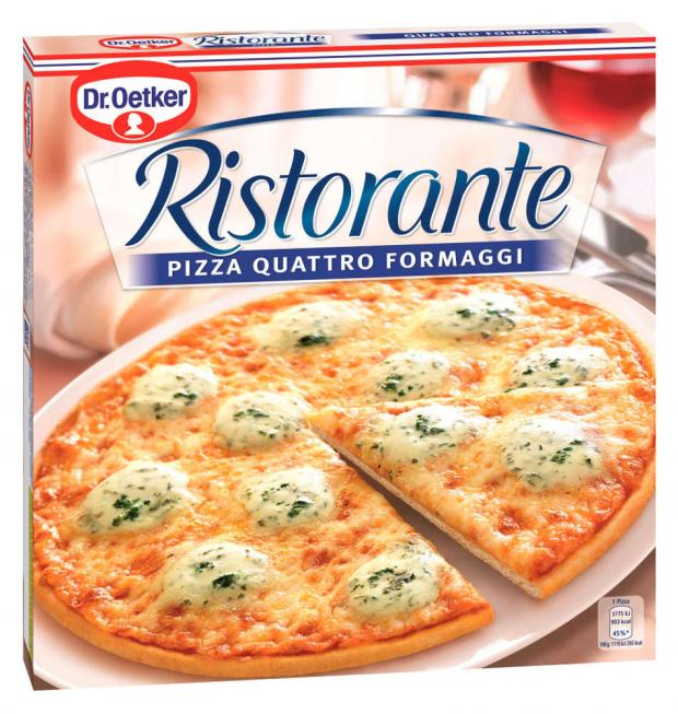 Пицца Dr.Oetker Ristorante 4 вида сыра, 340 г