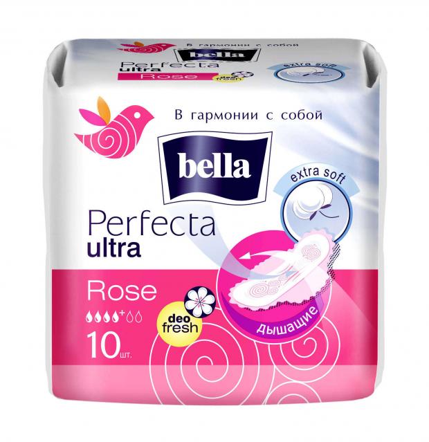 фото Прокладки гигиенические bella perfecta ultra rose deo fresh, 10 шт