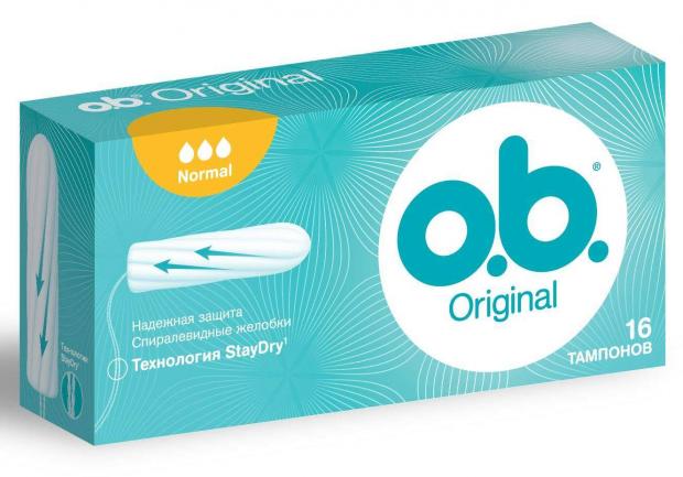 

Тампоны гигиенические O.b. Original Normal, 16 шт