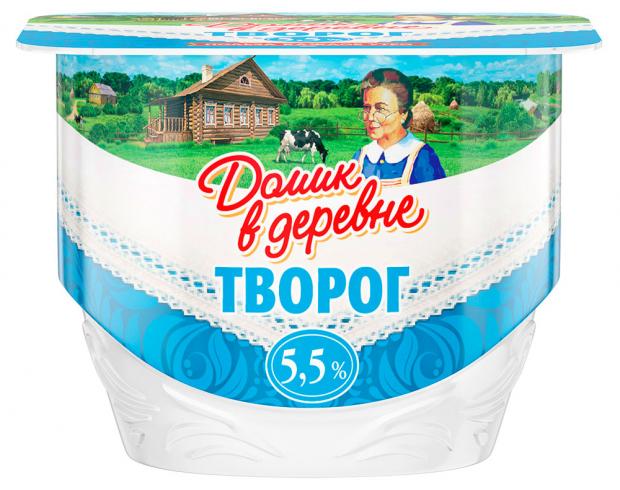 Творог «Домик в деревне» мягкий 5,5%, 170 г