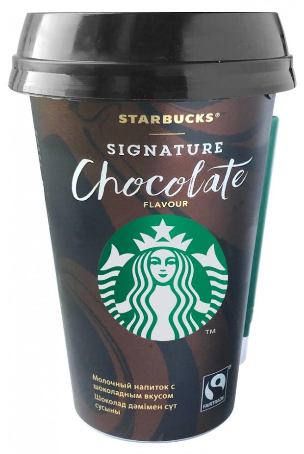 Напиток кофейный Starbucks Signature Chocolate молочный ультрапастеризованный c шоколадным вкусом 220 мл 169₽