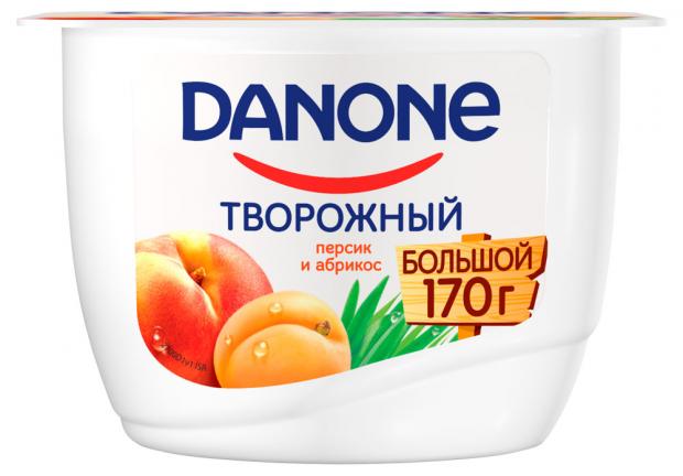 фото Продукт danone творожный персик абрикос 3.6%, 170 г