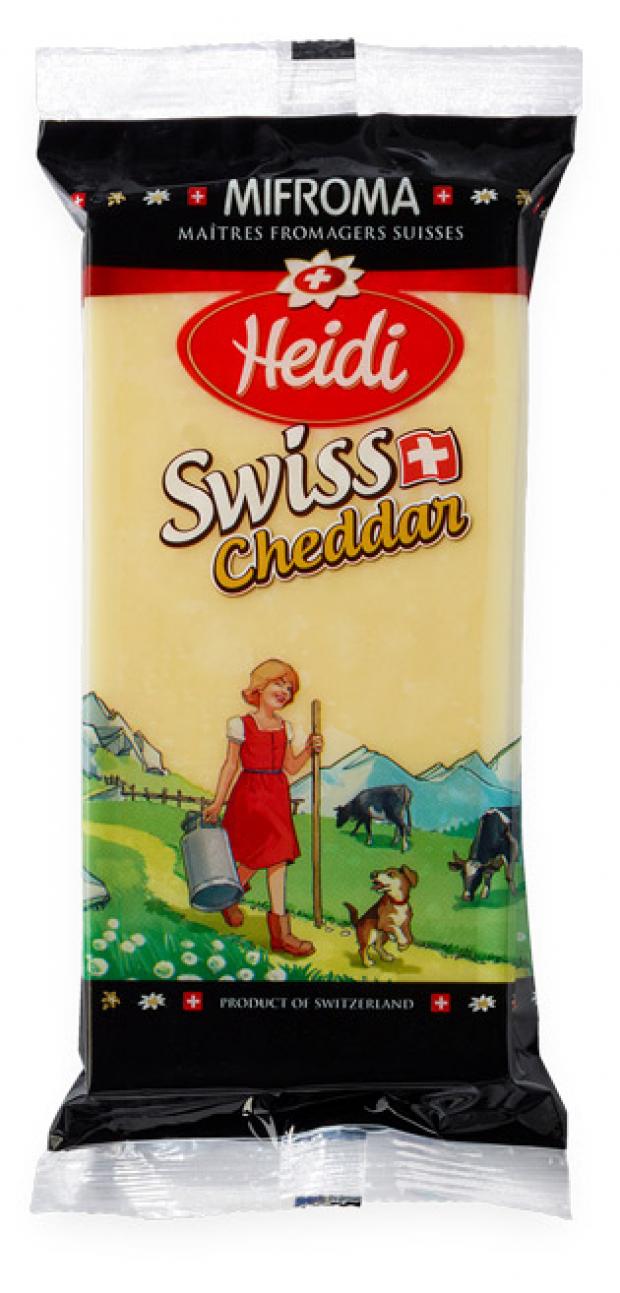 Сыр полутвердый Heidi Mifroma Cheddar 50 200 г 428₽