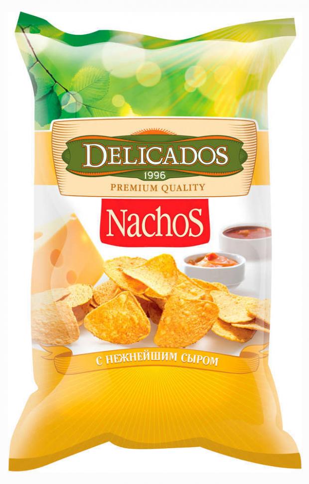 фото Чипсы кукурузные delicados nachos с нежнейшим сыром, 150 г