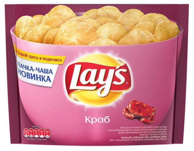 

Чипсы Lay's краб, 240 г