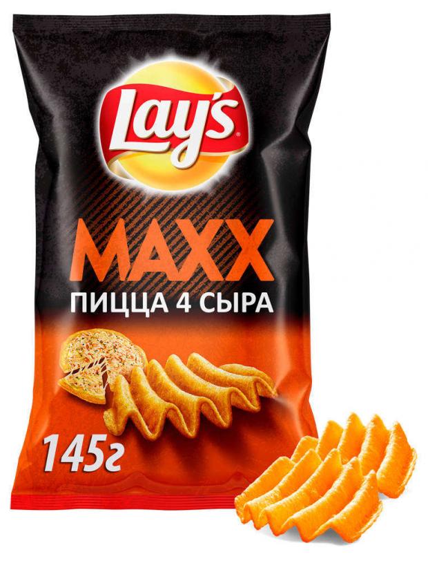 

Чипсы Lay's MAXX пицца 4 сыра, 145 г