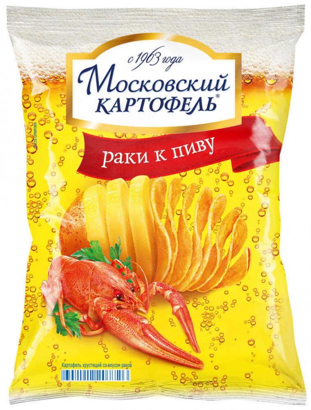 фото Чипсы «московский картофель» раки к пиву, 30 г русский продукт